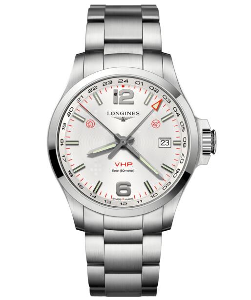 Longines VHP Replica Conquest V.H.P. GMT Flash Setting L3.728.4.76.6 watch